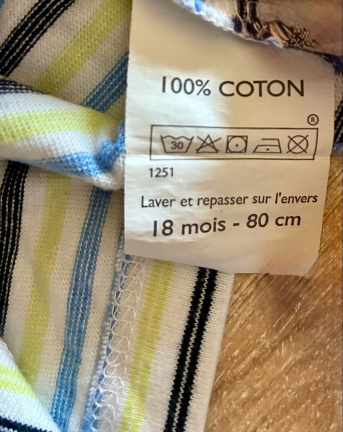 T-shirt garçon Bébé Rêve – 18 mois (80 cm) - photo numéro 4