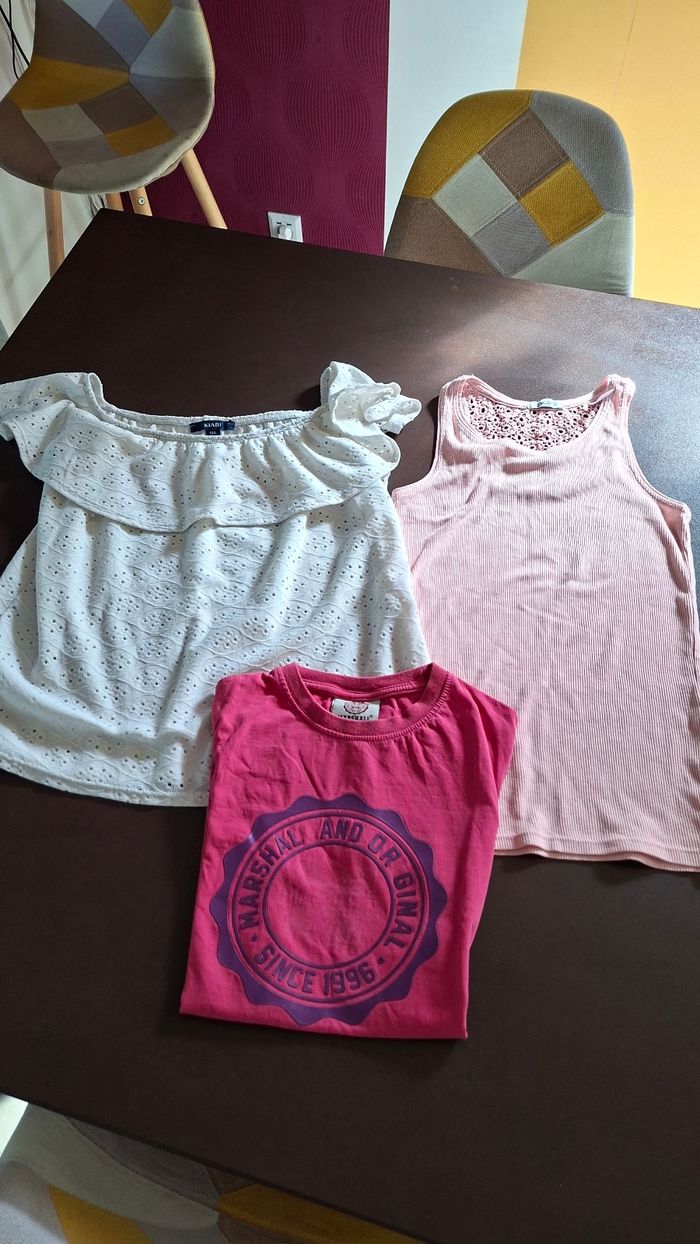 Lot vêtements fille 10 ans - photo numéro 2