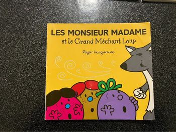Livre monsieur madame et le grand méchant loup