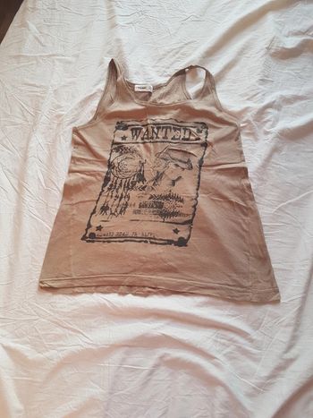 Débardeur marron taille 2