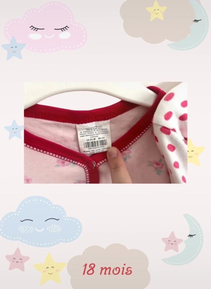 Lot de pyjamas 18-24 mois - photo numéro 4