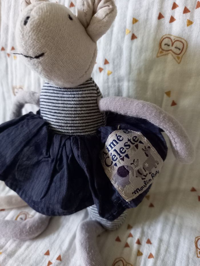 Doudou souris Moulin Royy Aimé et Céleste - photo numéro 2