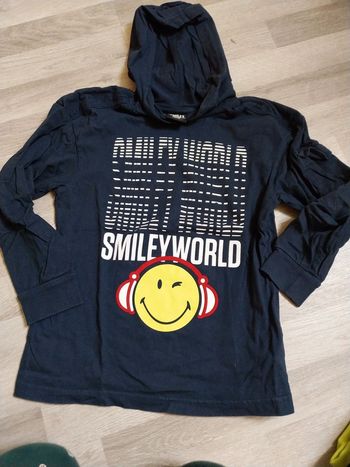 Sweat garçon capuche 8 ans