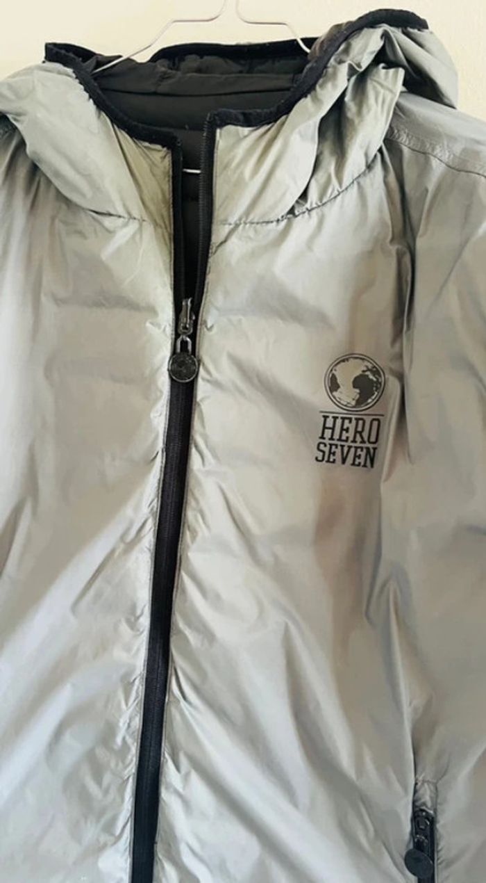 Blouson Hero Seven réversible (noir/gris) - photo numéro 9