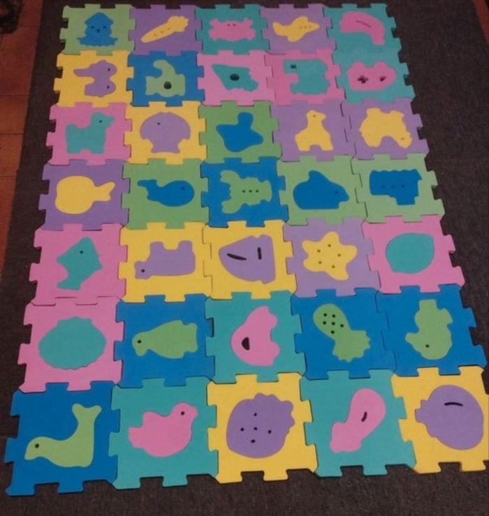 Tapis sol puzzle - photo numéro 2