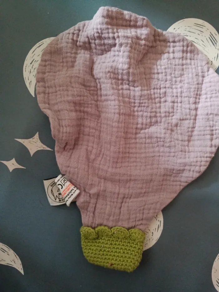 Aubergine en tissu - doudou Nyum the veggy toys - photo numéro 2
