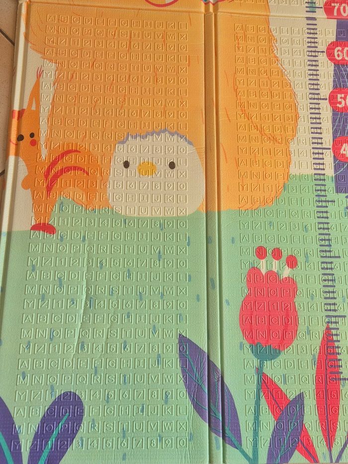 Tapis de parc 180 x 120 cm pour enfant et bébé - photo numéro 3