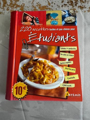 220 recettes étudiants