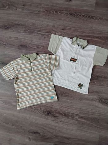2 polo garçon 8 ans
