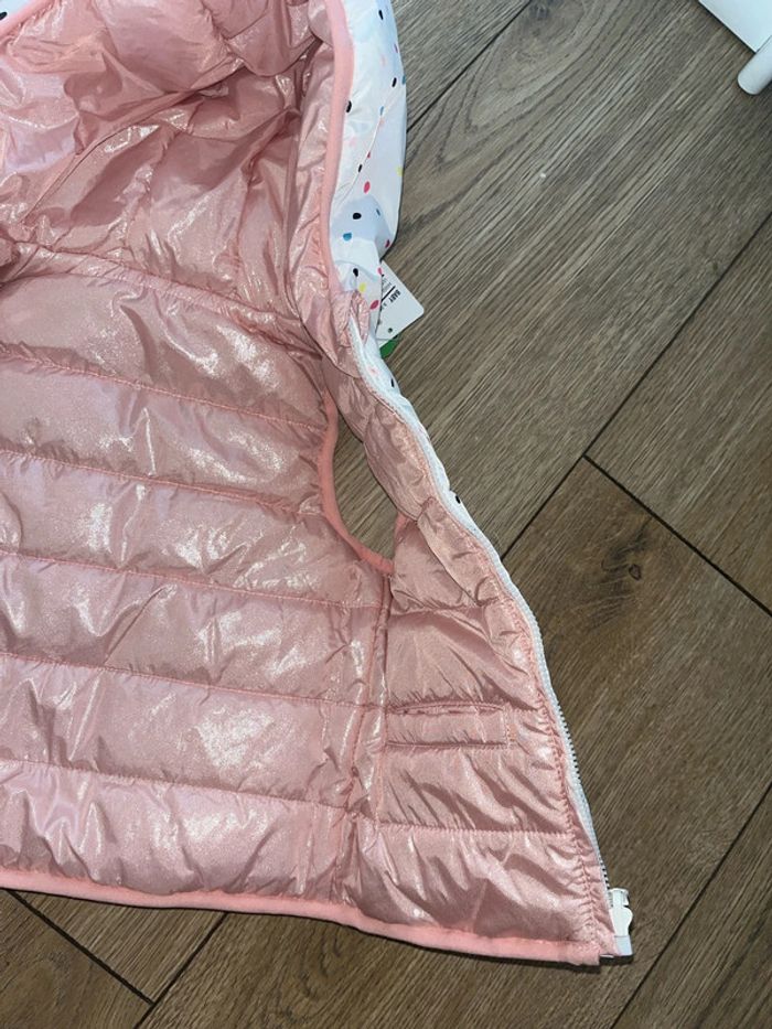 Doudoune sans manches réversible 9 mois 71cm - photo numéro 6