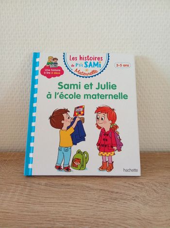 Livre neuf sami et Julie maternelle.