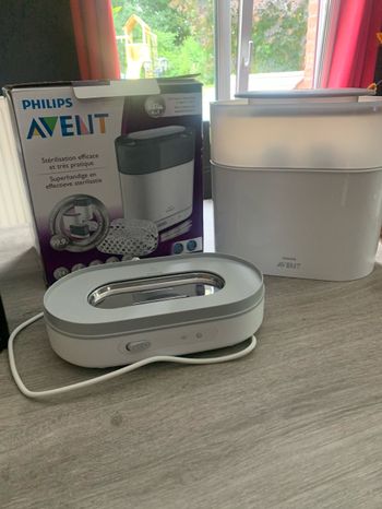 Stérilisateur électrique à vapeur   Avent