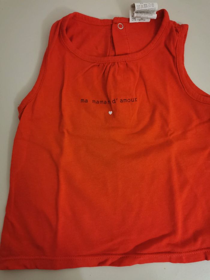 Débardeurs 12mois