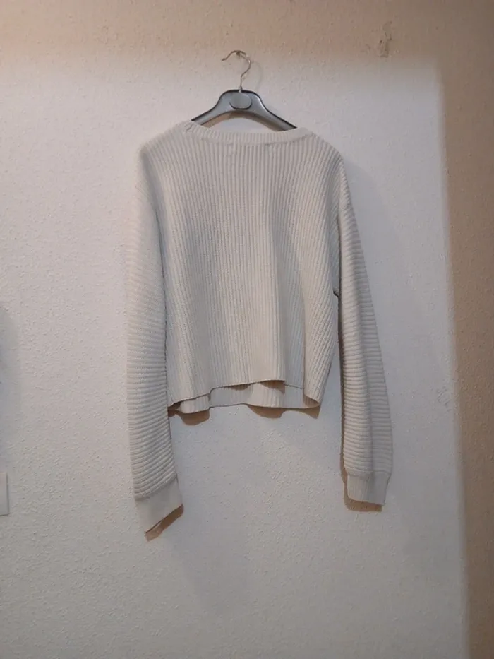 Sweat blanc /multicolore " FB sisters " taille xxs - photo numéro 4