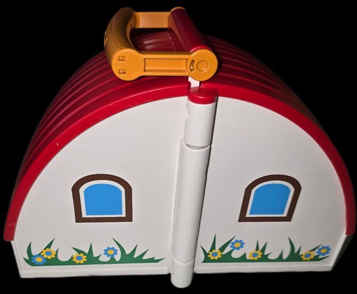 123 playmobil ferme transportable 70180 complète avec boite - photo numéro 6