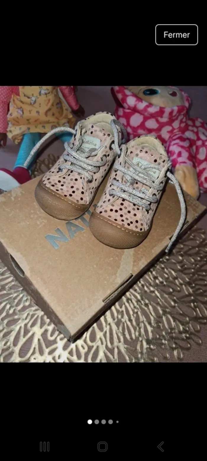 Chaussures naturino taille 18 - photo numéro 2