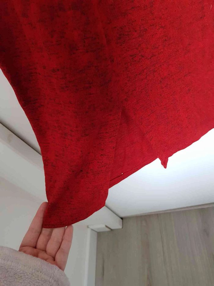 Robe rouge longue moulante élastique taille 36 - photo numéro 6