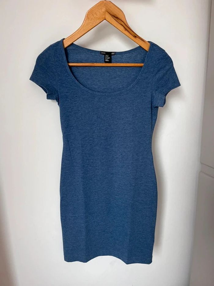 Robe bleue confort H&M - photo numéro 2