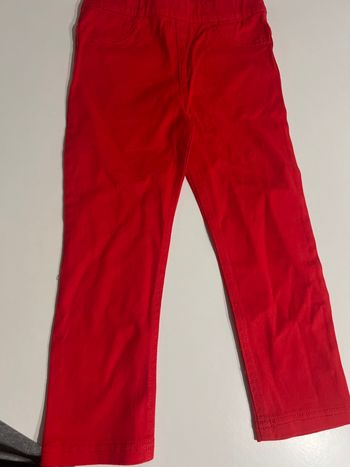 Jeans rouge 4 ans