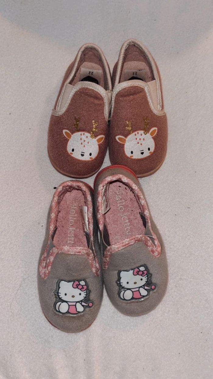 Lot chaussons fille - photo numéro 3
