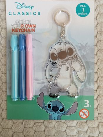 Porte clé a peindre Stitch
