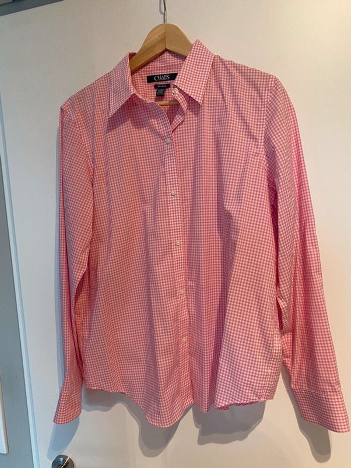 Chemise Vichy Chaps sans repassage