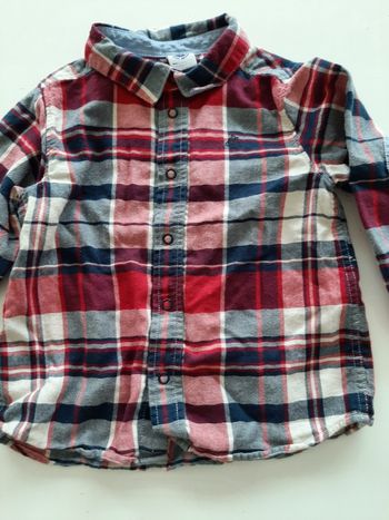 Chemise garçon petit bateau taille 24 mois