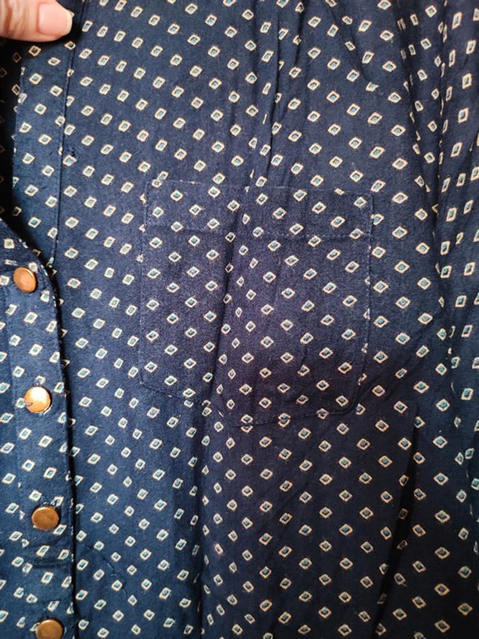 Blouse marine - photo numéro 3