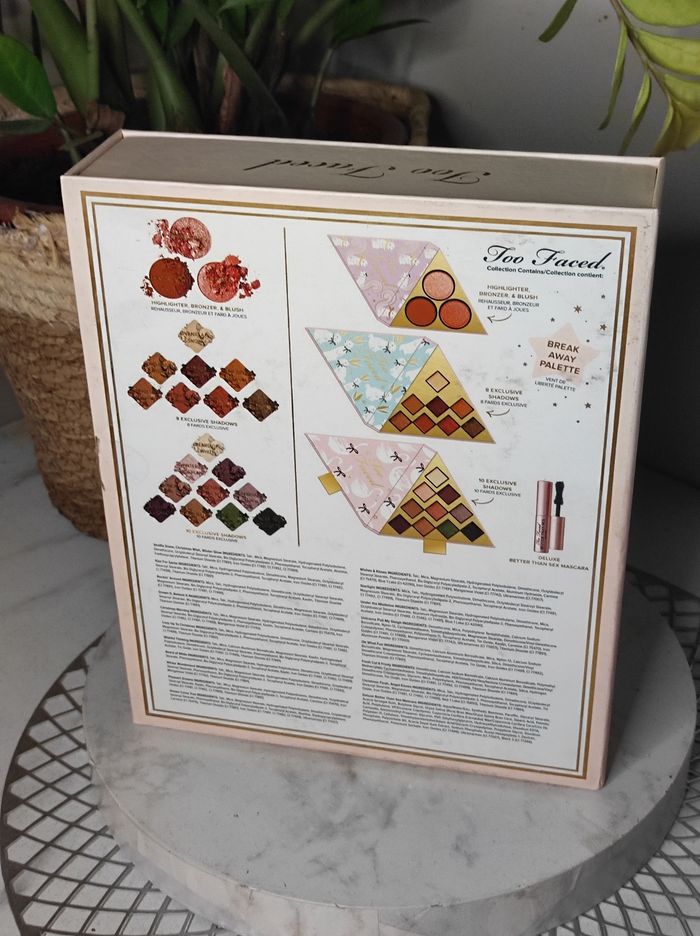 Coffret too faced sapin de noël - photo numéro 3