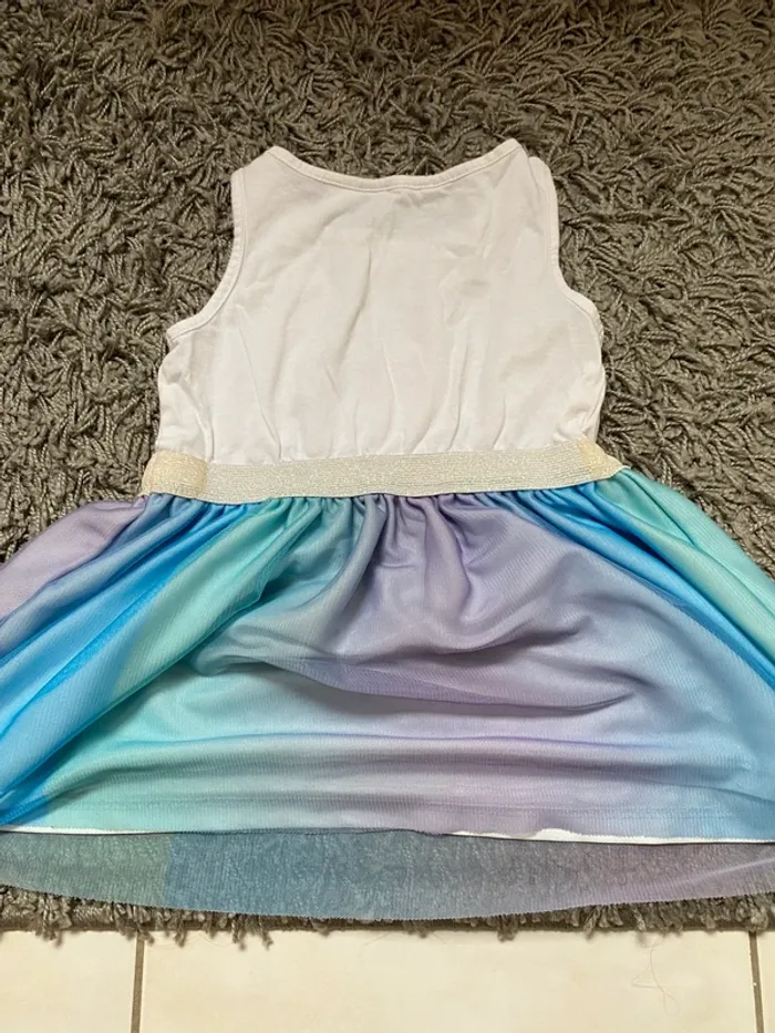 Robe princesse Rêne des Neiges H&M Disney 24-36m - photo numéro 2