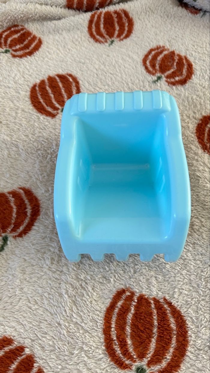 💜 Voiture camion benne bleu et rouge 💜 - photo numéro 3