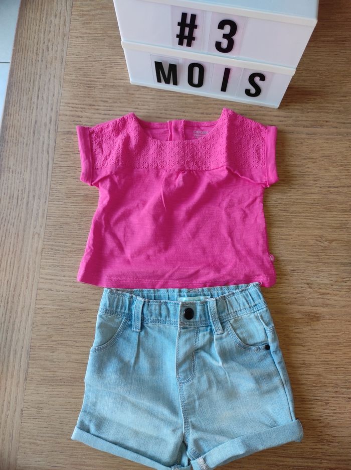 Ensemble t shirt et short