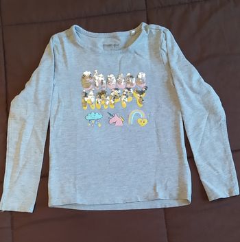 T-shirt manches longues fille