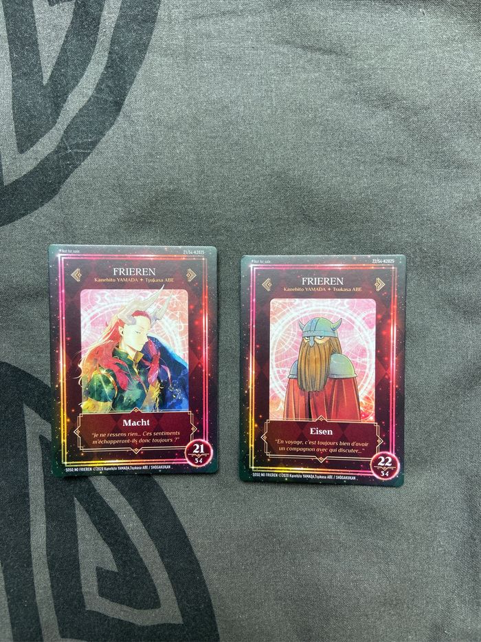 Cartes Kioon All stars Frieren Akane banashi kindergarten wars