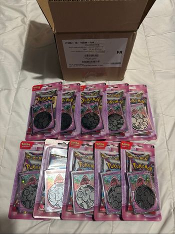 10 duopack Tokopiyon origine perdue / évolution à paldéa (eb11/ev02) Pokémon