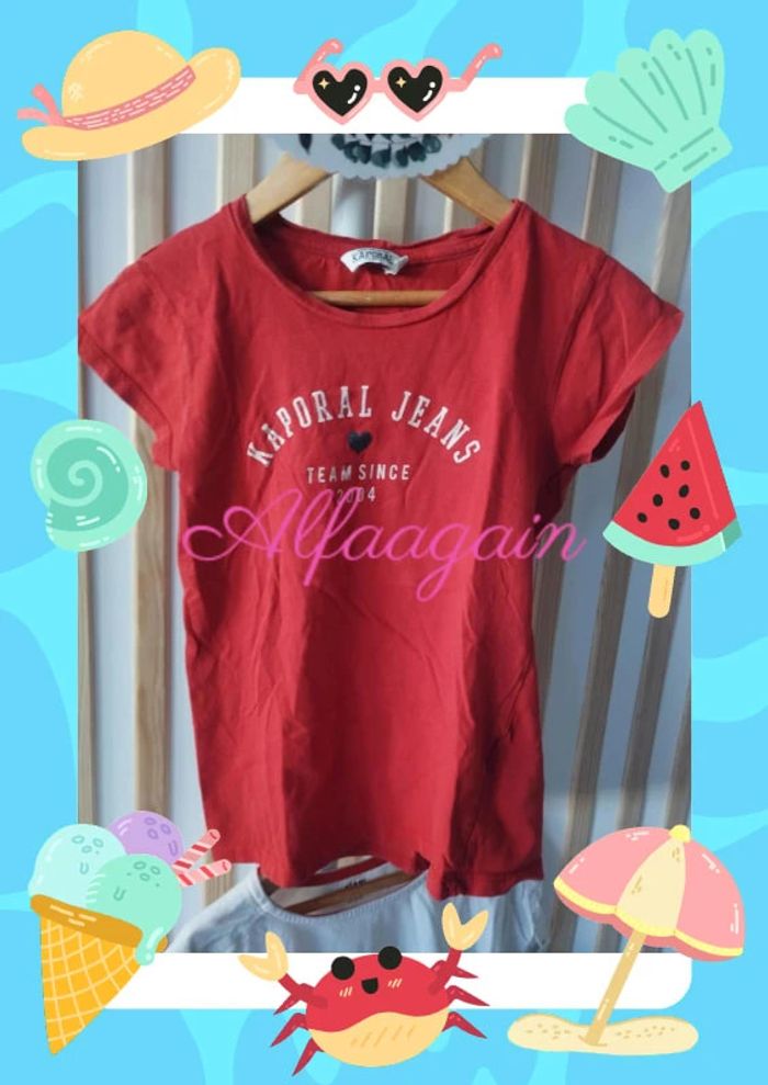 Lot t-shirts Kaporal Kiabi 10ans - photo numéro 2