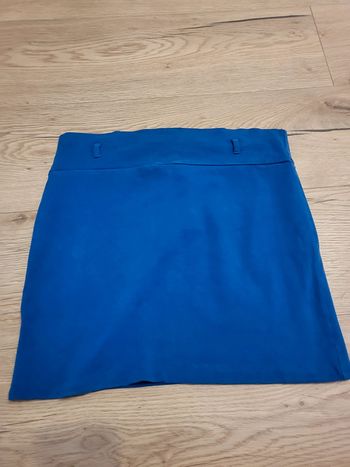 Jupe bleu mim taille l femme