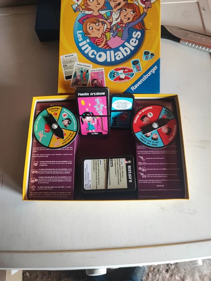 Jeux de société le jeu des 7 familles les incollables - photo numéro 4