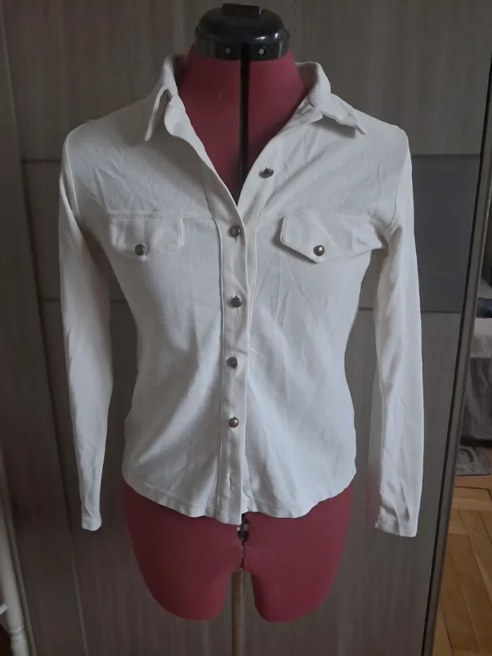 Chemise vintage blanche