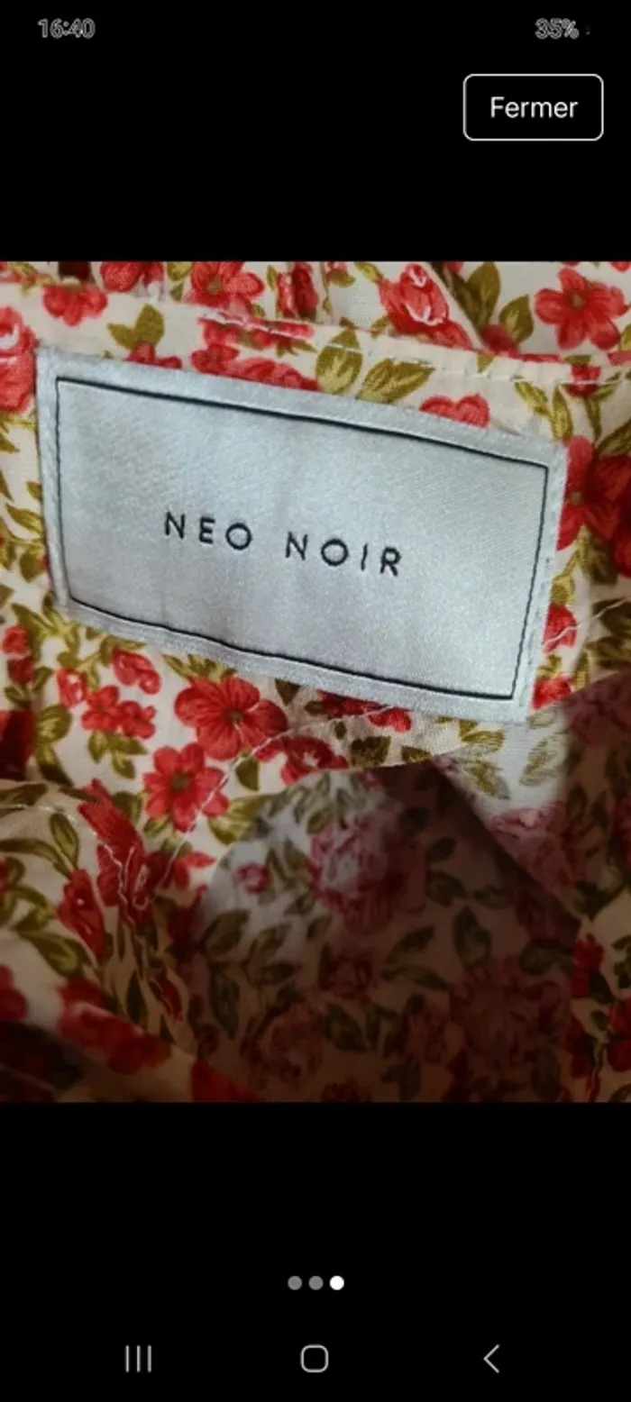 Blouse neo noir - photo numéro 3