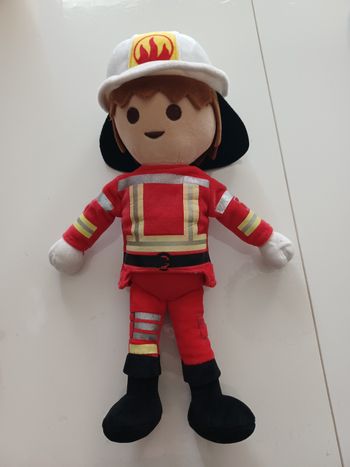 Peluche Pompier Playmobil