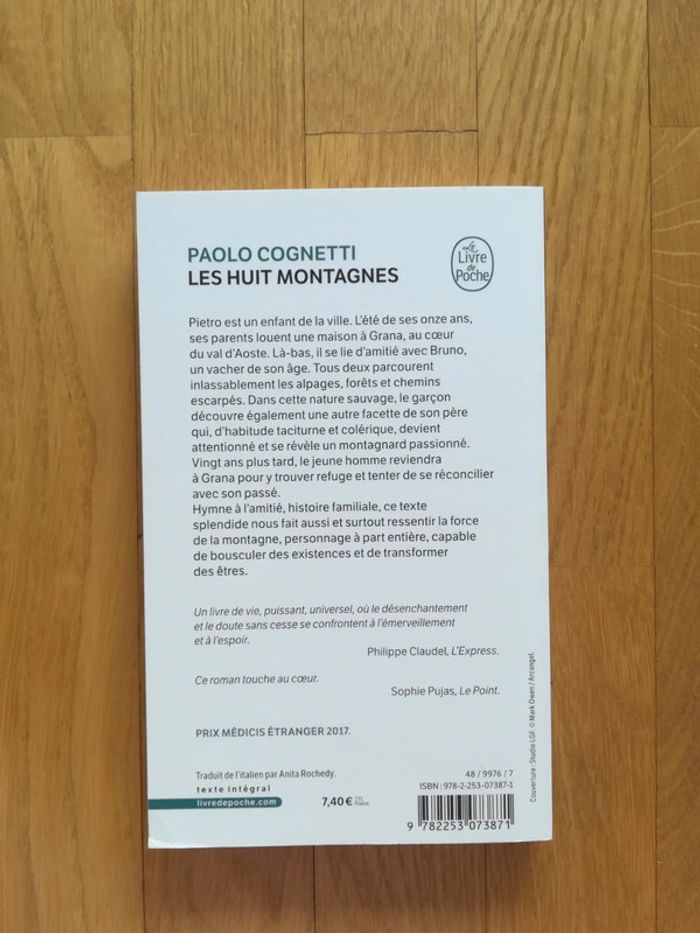 Livre NEUF "Les huit montagnes" - V92B - photo numéro 2