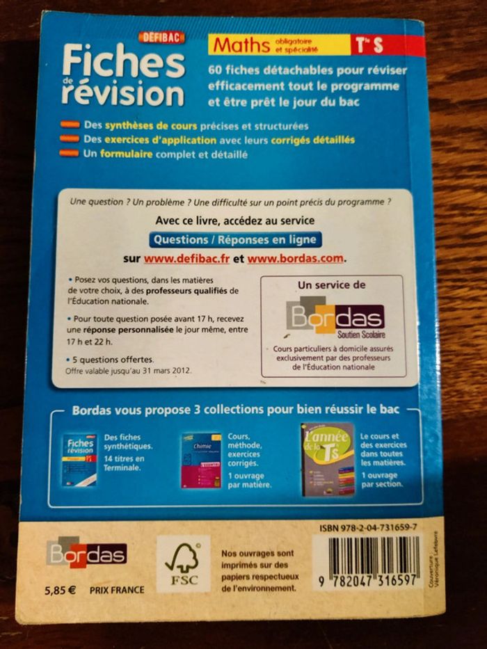 Fiche révision math bac TS - photo numéro 2