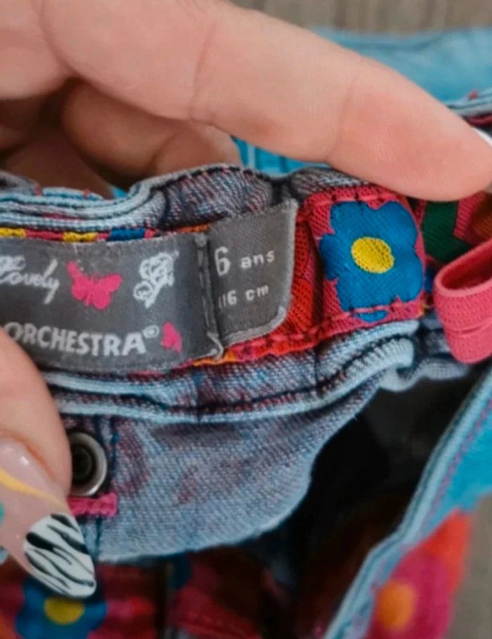 Jean slim orchestra fleuri - photo numéro 4