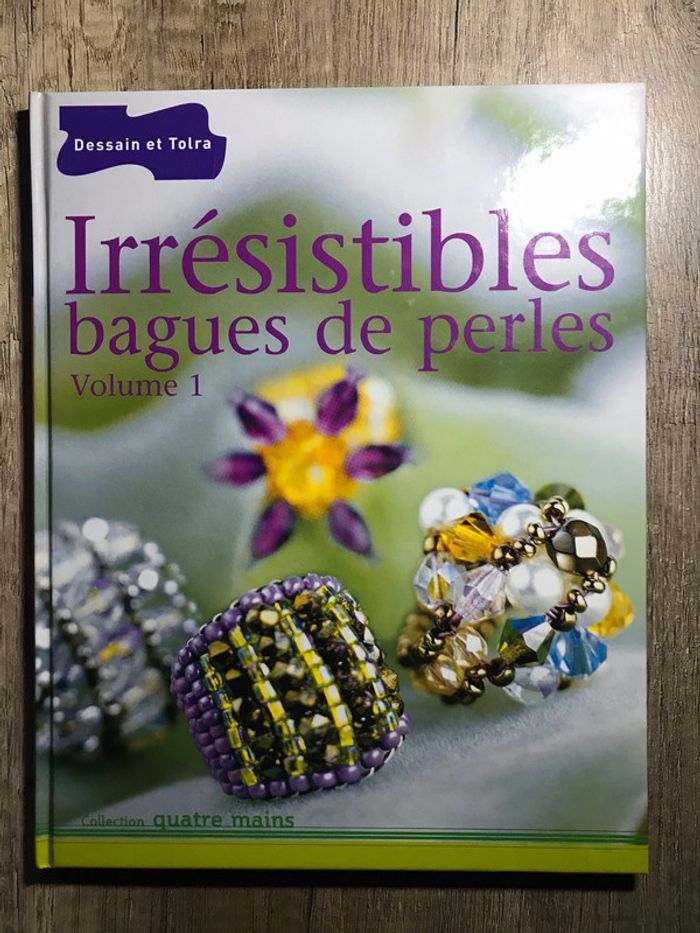 Livre création bagues en perles