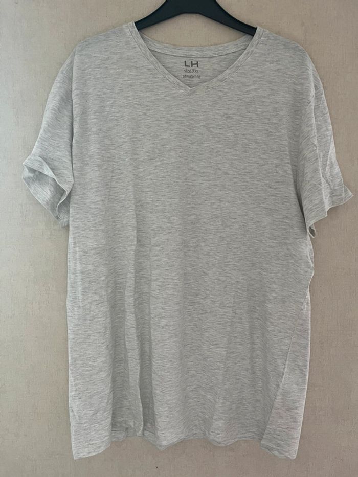 T-shirt gris clair