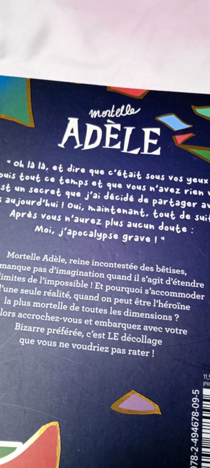 Livre Adèle J'apocalypse - photo numéro 3