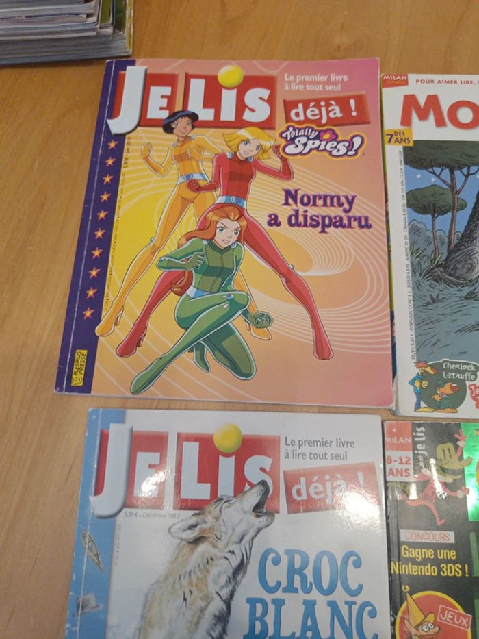 Lot de 4 livres " je lis déjà" et "Moi je lis" - photo numéro 2