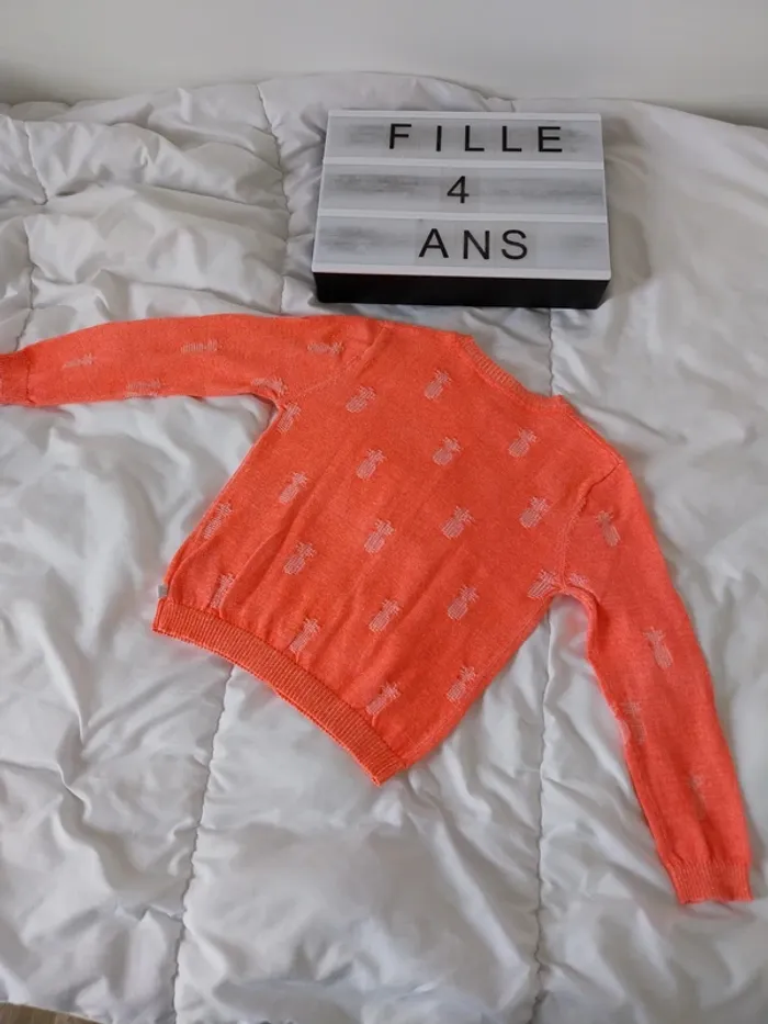 Gilet fille 4 ans La compagnie des petits - photo numéro 2