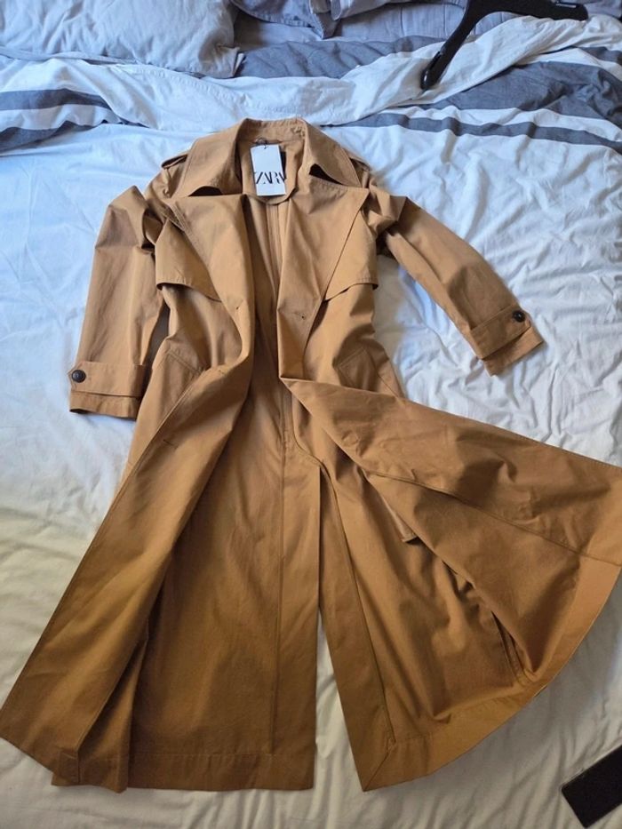 Zara trench coat taille XS 34 36 - photo numéro 4
